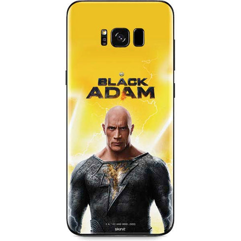 DC Comics Black Adam Movie Charcater Poster Galaxy S8 Plus Skin